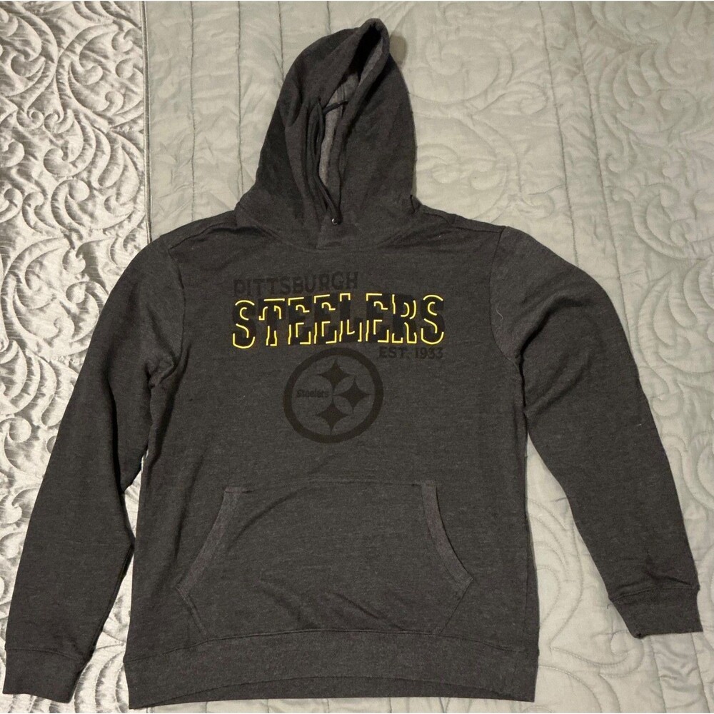Pittsburgh Steelers NEW NFL Official Gear Sweatshirt Hoodie Sz M Darius Rucker